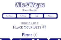 Wits & Wagers Score Keeper